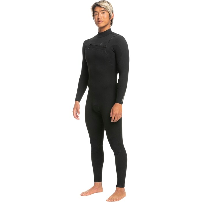 2024 Quiksilver Mens Highline 5/4/3mm Chest Zip Wetsuit AQYW103113 - Black